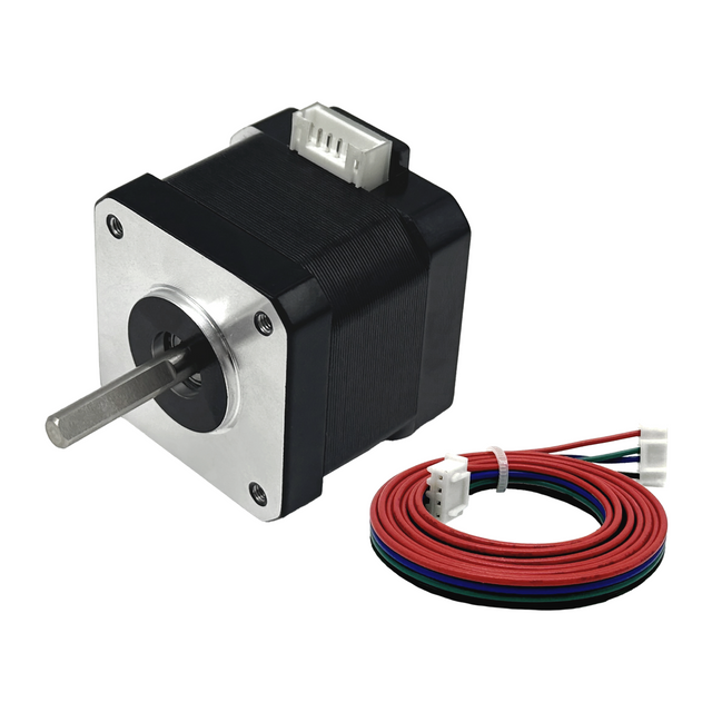 Nema 17 42x42x38mm 1.8deg 1.5A 0.42Nm 4 Lead 500mm Wire Connector Bipolar Stepper Motor 